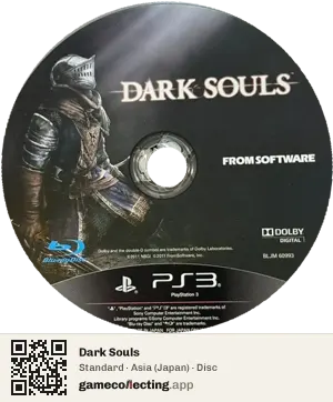 Dark Souls PlayStation 3, Asia disc