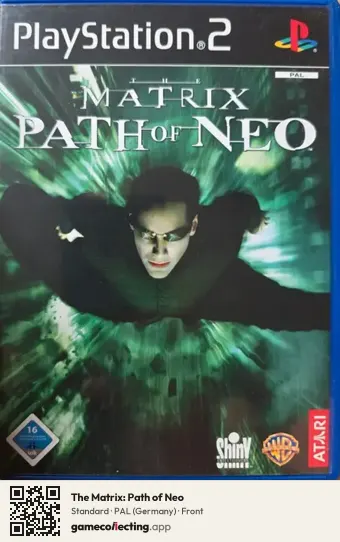 The Matrix: Path of Neo PlayStation 2, Germany box front