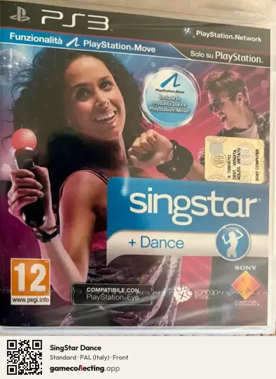 SingStar Dance PlayStation 3, Italy box front
