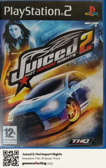 Juiced 2: Hot Import Nights PlayStation 2, France box front