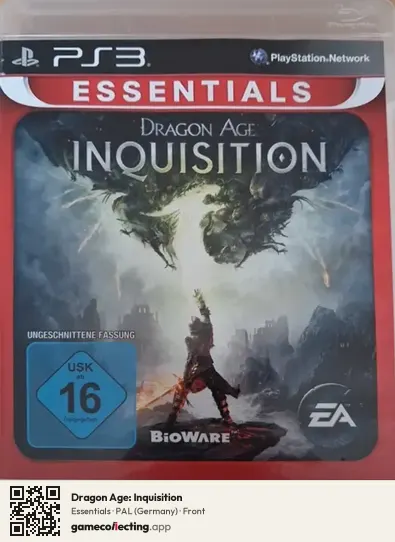 Dragon Age: Inquisition PlayStation 3, Germany box front