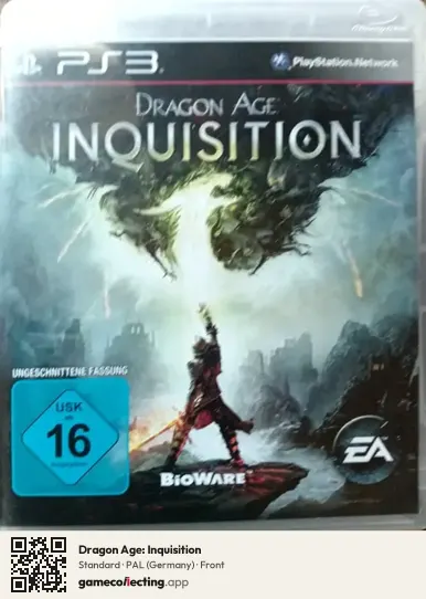 Dragon Age: Inquisition PlayStation 3, Germany box front