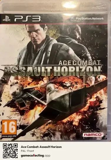 Ace Combat: Assault Horizon PlayStation 3, PAL box front