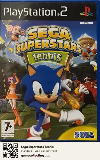 Sega Superstars Tennis PlayStation 2, France box front