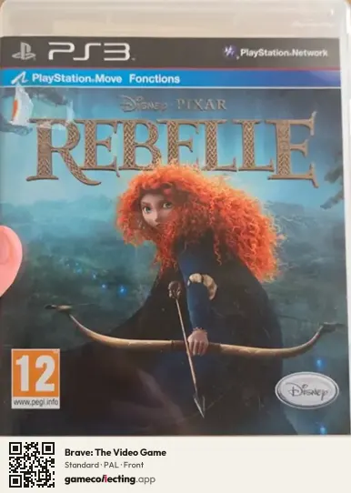Brave: The Video Game PlayStation 3, PAL box front