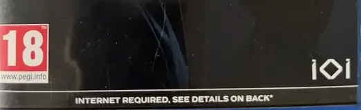 Hitman 3, the PEGI square on its front