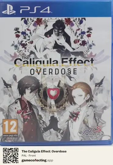 The Caligula Effect: Overdose PlayStation 4, PAL box front