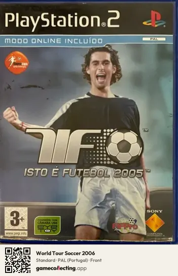 World Tour Soccer 2006 PlayStation 2, Portugal box front