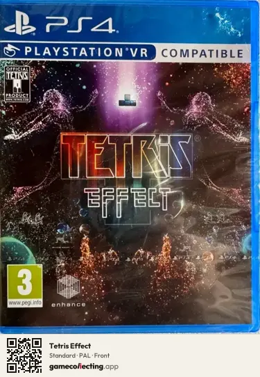 Tetris Effect PlayStation 4, PAL box front