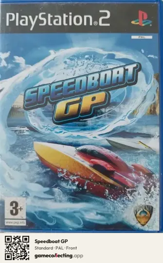 Speedboat GP PlayStation 2, PAL box front