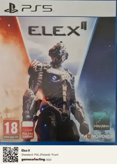 Elex II PlayStation 5, Poland box front