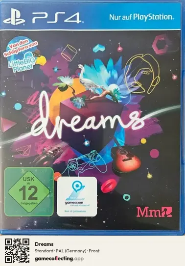 Dreams PlayStation 4, Germany box front