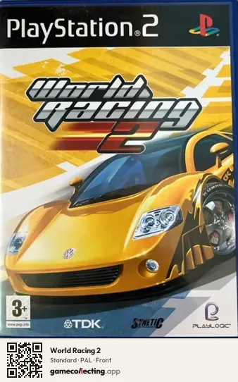 World Racing 2 PlayStation 2, PAL box front