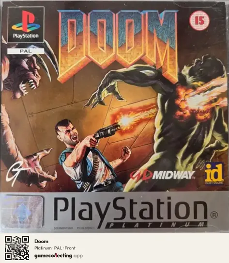 Doom PlayStation, PAL box front