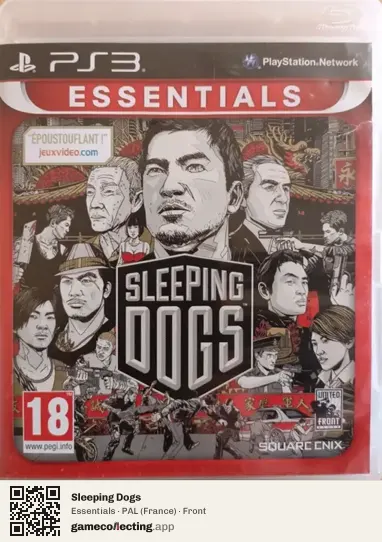 Sleeping Dogs PlayStation 3, France box front