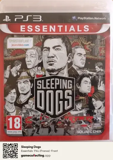 Sleeping Dogs PlayStation 3, France box front
