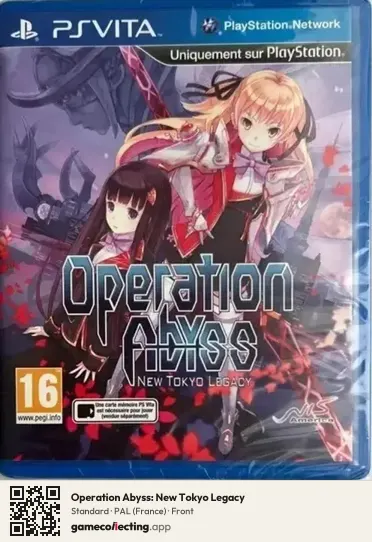 Operation Abyss: New Tokyo Legacy PlayStation Vita, France box front