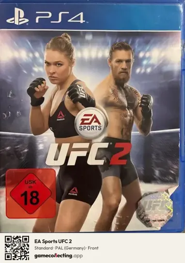 EA Sports UFC 2 PlayStation 4, Germany box front
