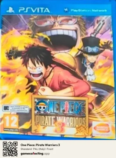 One Piece: Pirate Warriors 3 PlayStation Vita, Italy box front