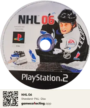 NHL 06 PlayStation 2, PAL disc