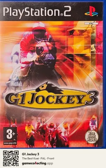 G1 Jockey 3 PlayStation 2, PAL box front