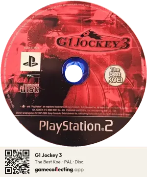 G1 Jockey 3 PlayStation 2, PAL disc