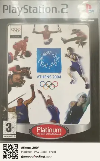 Athens 2004 PlayStation 2, Italy box front