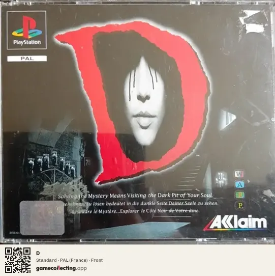 D PlayStation, France box front