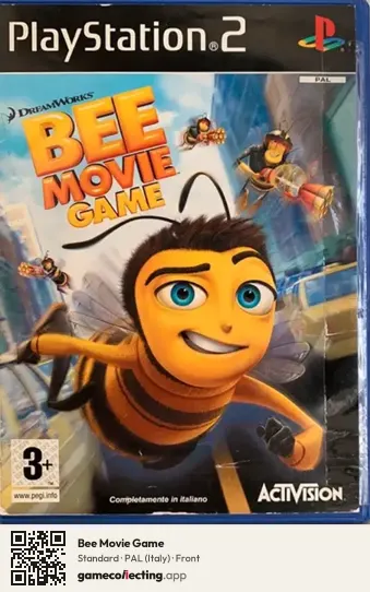 Bee Movie Game PlayStation 2, Italy box front