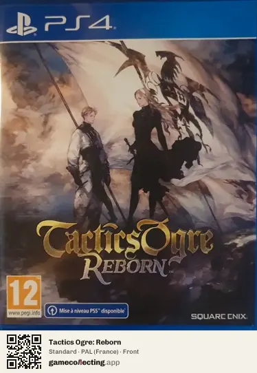Tactics Ogre: Reborn PlayStation 4, France box front