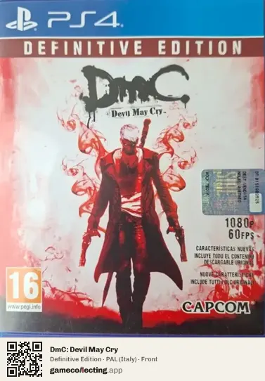DmC: Devil May Cry PlayStation 4, Italy box front