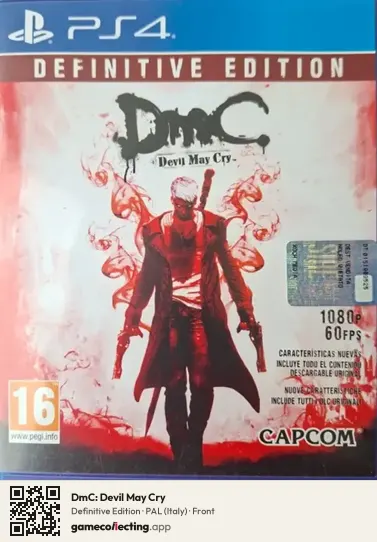 DmC: Devil May Cry PlayStation 4, Italy box front