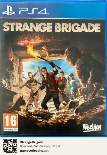 Strange Brigade PlayStation 4, Germany box front