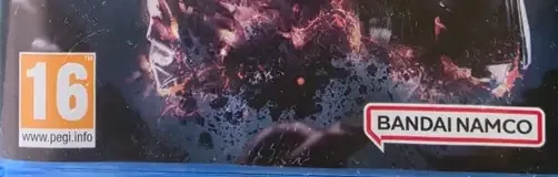 Tekken 8, the PEGI square on its front