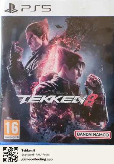 Tekken 8 PlayStation 5, PAL box front