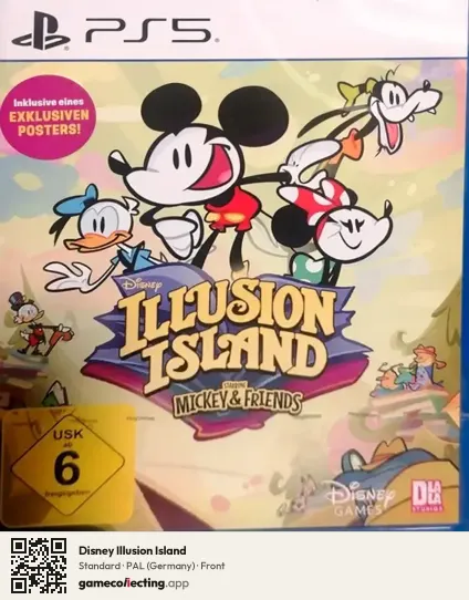 Disney Illusion Island PlayStation 5, Germany box front