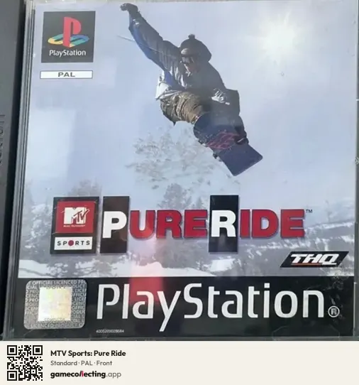 MTV Sports: Pure Ride PlayStation, PAL box front