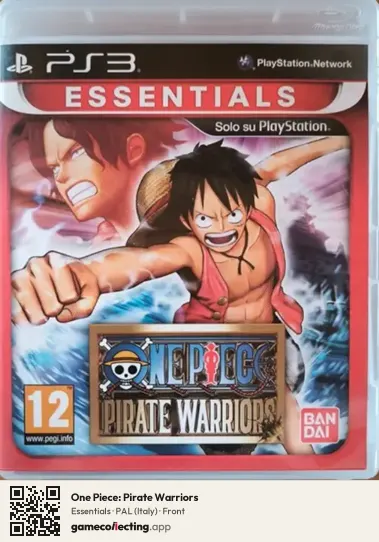 One Piece: Pirate Warriors PlayStation 3, Italy box front