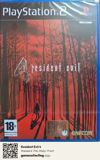 Resident Evil 4 PlayStation 2, Italy box front