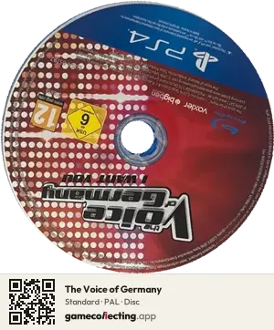 The Voice of Germany PlayStation 4, PAL disc