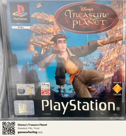 Disney's Treasure Planet PlayStation, PAL box front