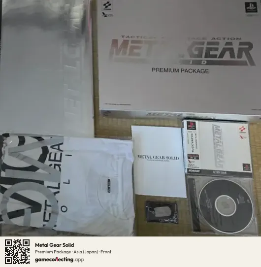 Metal Gear Solid PlayStation, Japan box front