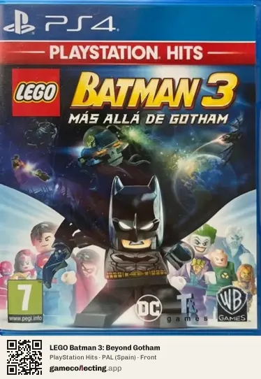LEGO Batman 3: Beyond Gotham PlayStation 4, Spain box front