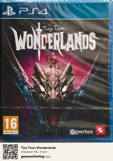 Tiny Tina's Wonderlands PlayStation 4, PAL box front