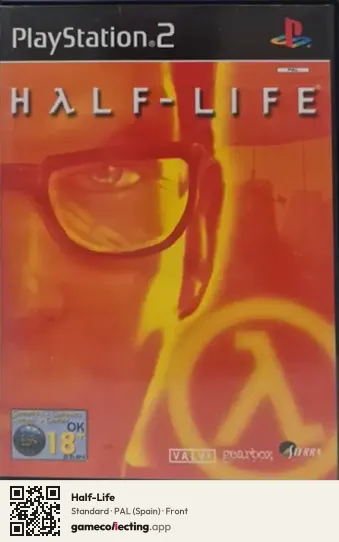 Half-Life PlayStation 2, Spain box front