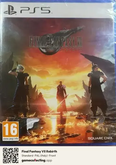 Final Fantasy VII Rebirth PlayStation 5, Italy box front