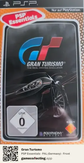 Gran Turismo PlayStation Portable, Germany box front