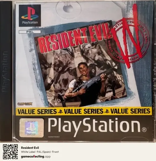 Resident Evil PlayStation, Spain box front