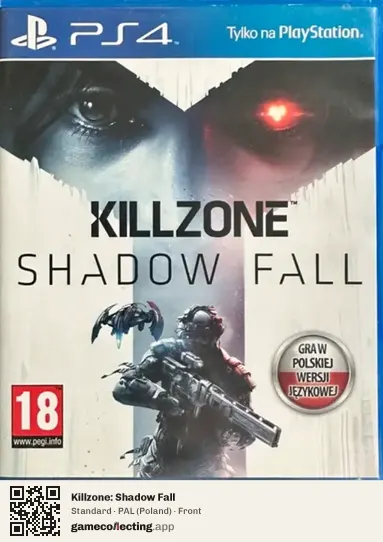 Killzone: Shadow Fall PlayStation 4, Poland box front