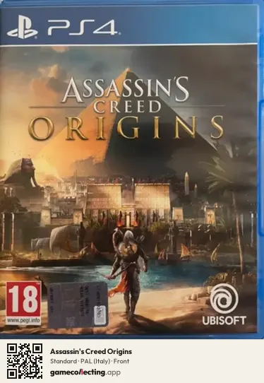 Assassin's Creed Origins PlayStation 4, Italy box front